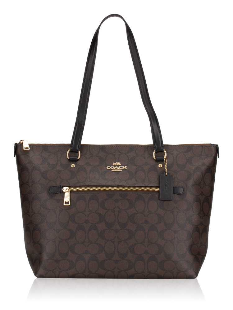 Шопер Coach Gallery Tote Bag In Signature Canvas