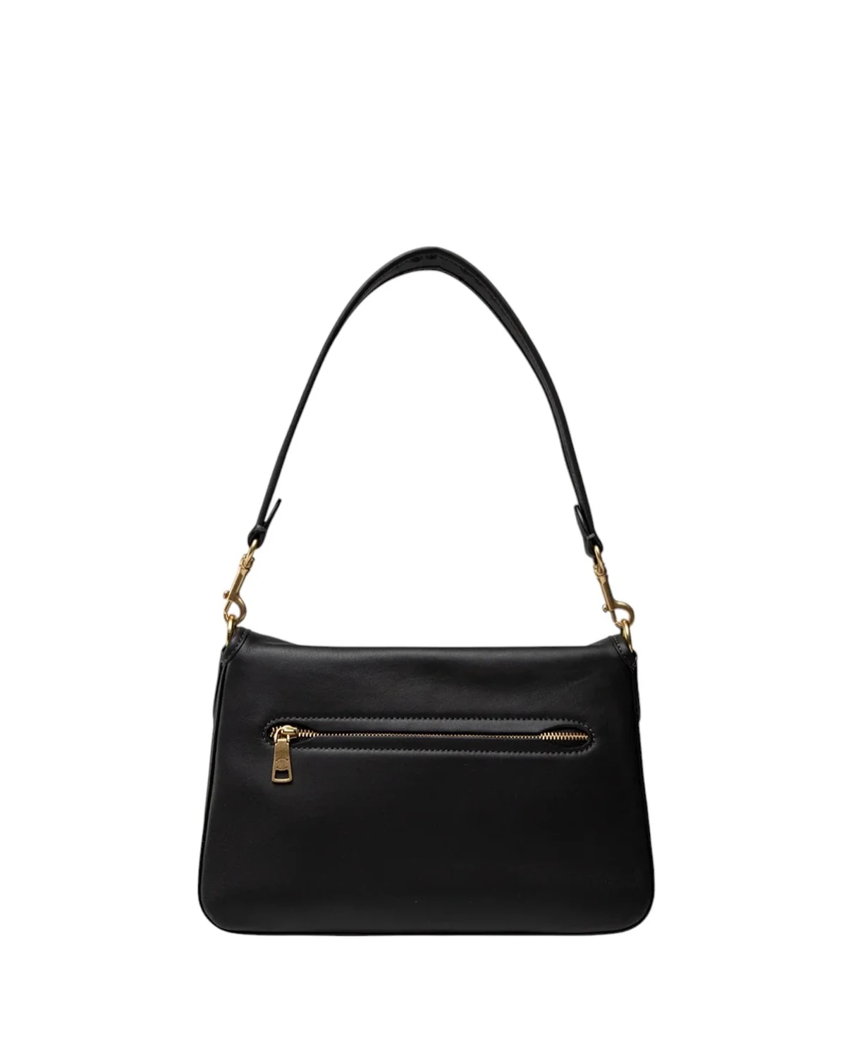 Сумка Coach Soft Tabby Shoulder Bag Black — фото 2