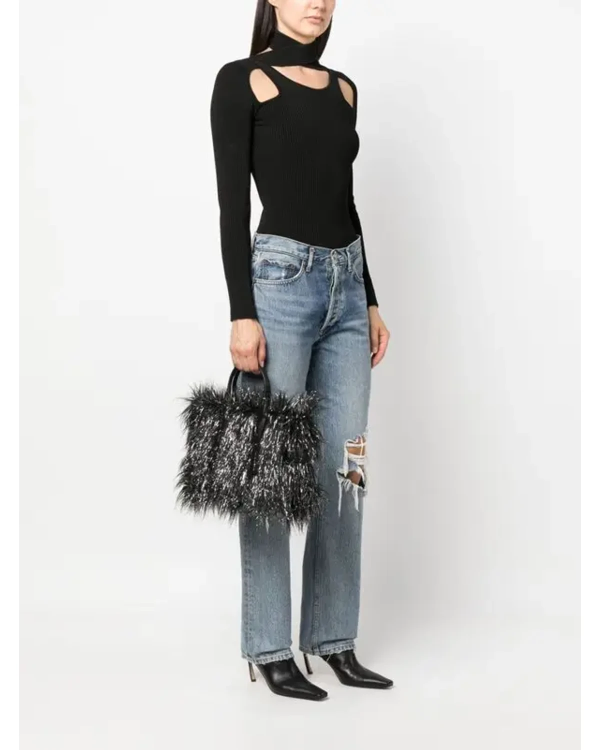 Жіноча сумочка Marc Jacobs The Creature Tote Bag Black — фото 5