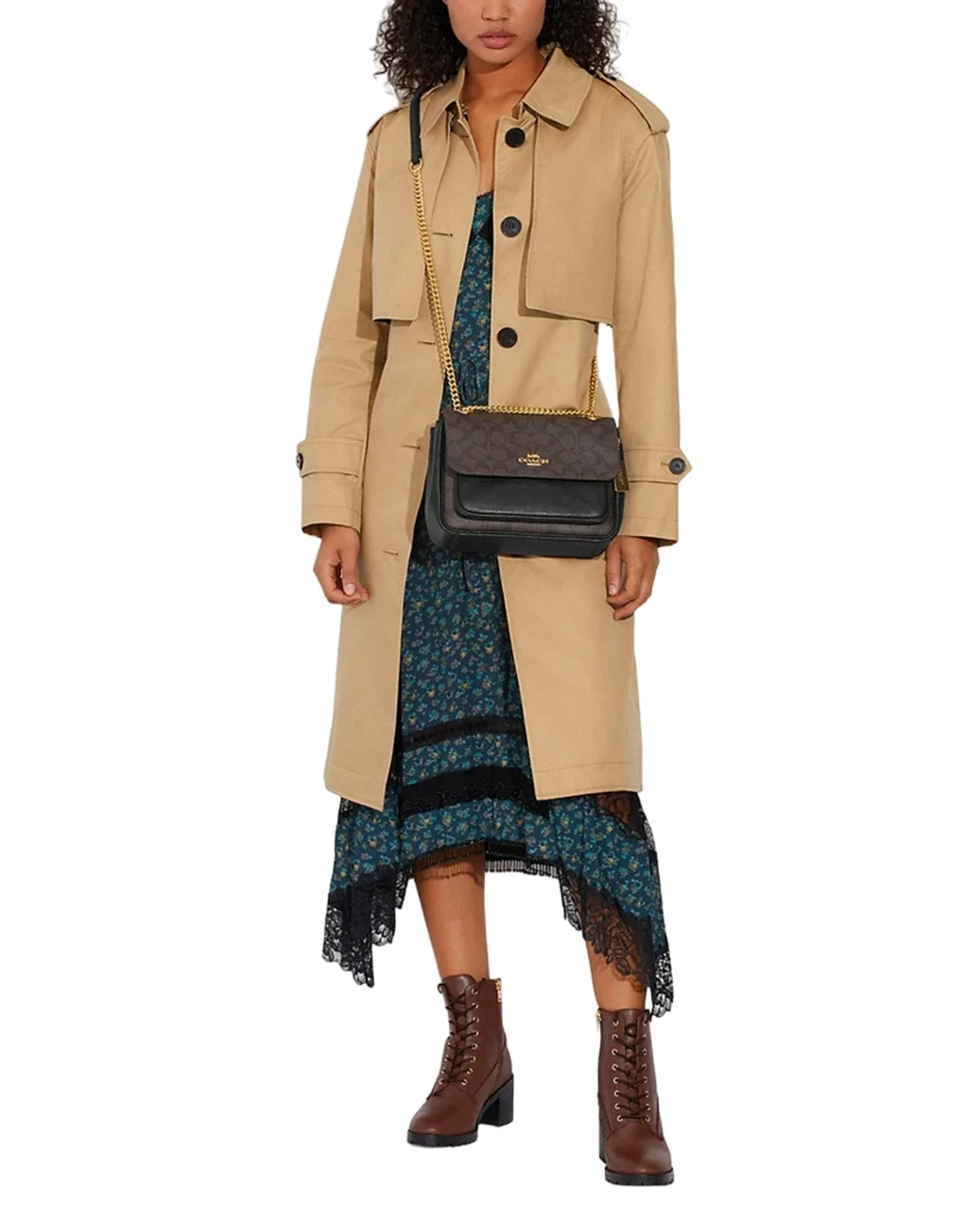 Сумочка Coach Klare Crossbody 25 In Signature Canvas — фото 4