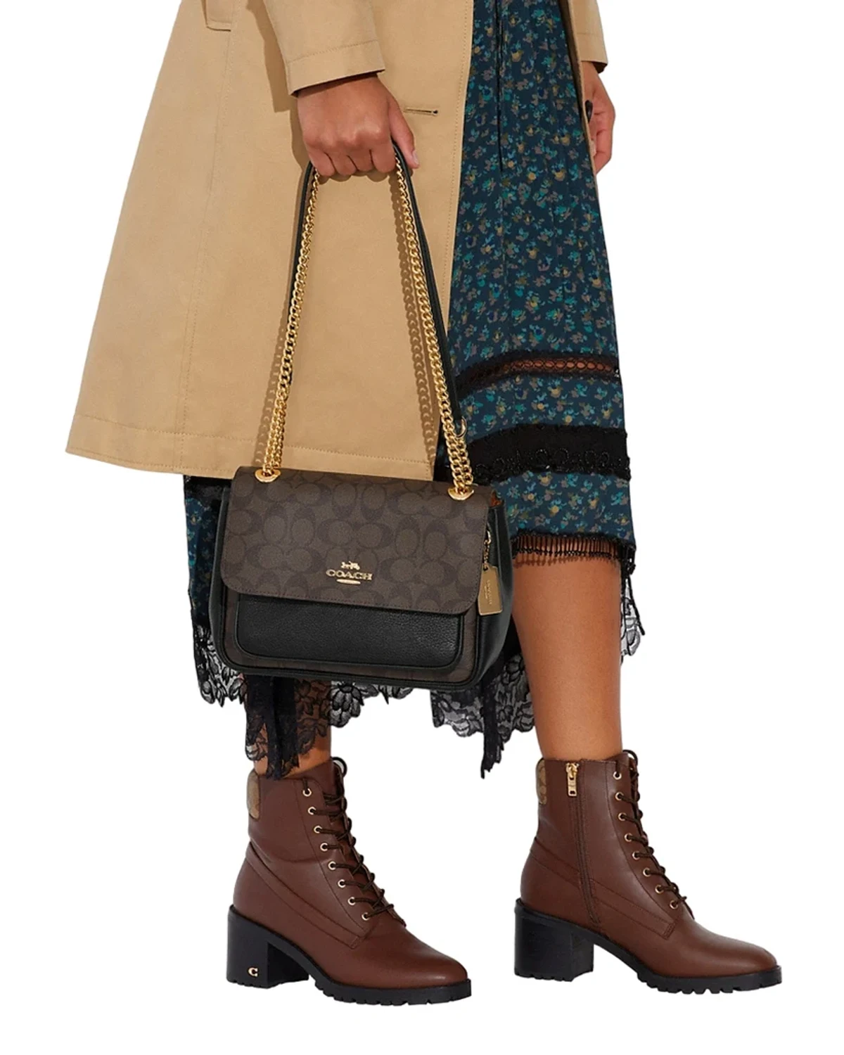 Сумочка Coach Klare Crossbody 25 In Signature Canvas — фото 5