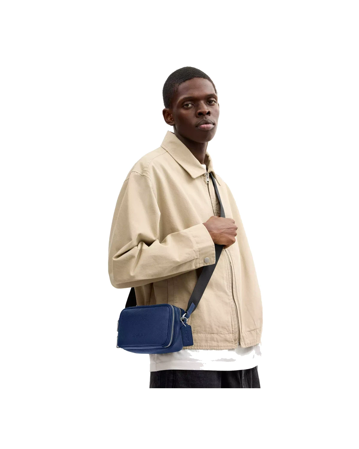 Чоловіча сумка COACH Colton Crossbody Bag 19 In Signature Canvas — фото 4