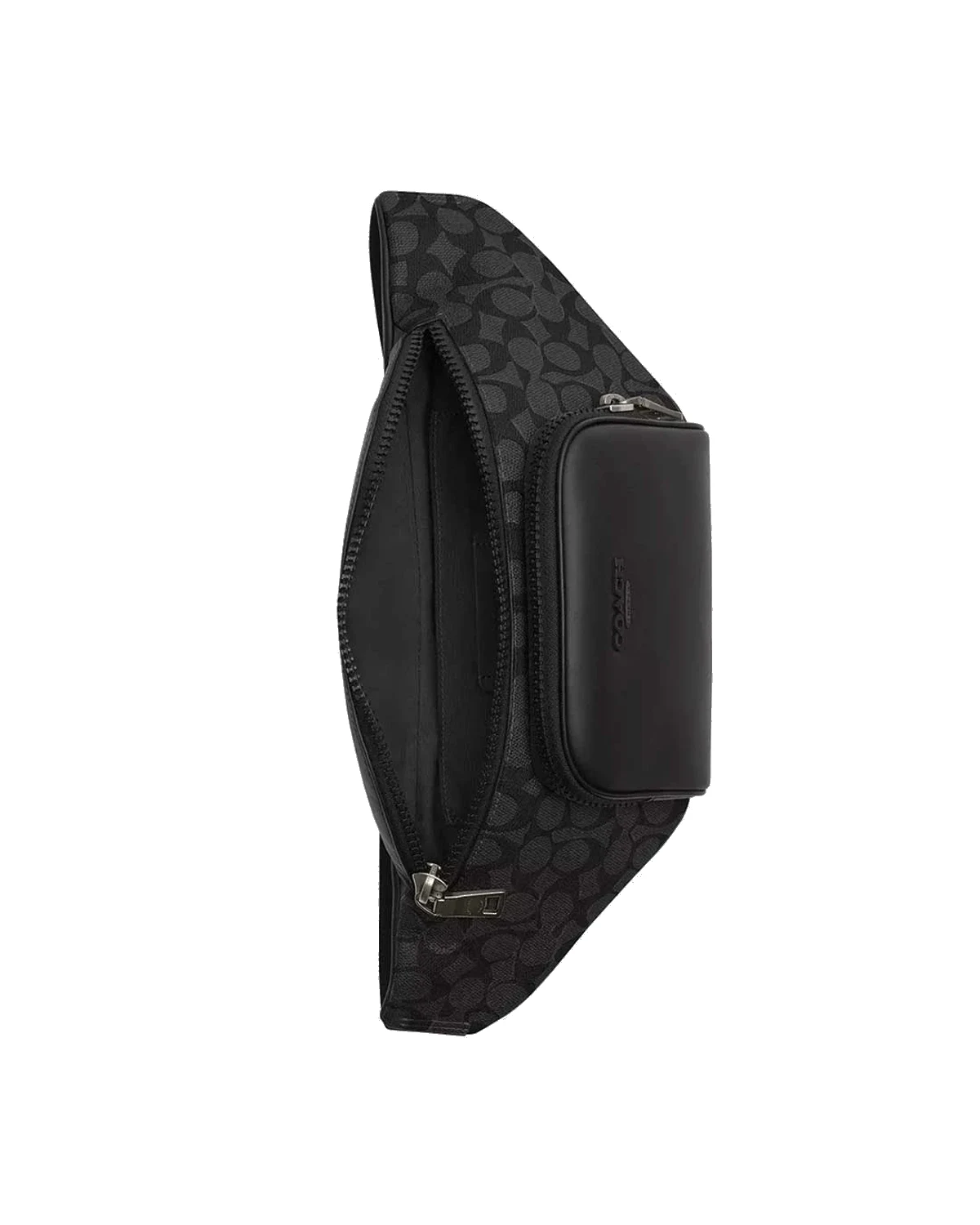 Чоловіча шкіряна сумка Racer Belt Bag In Signature Canvas — фото 3