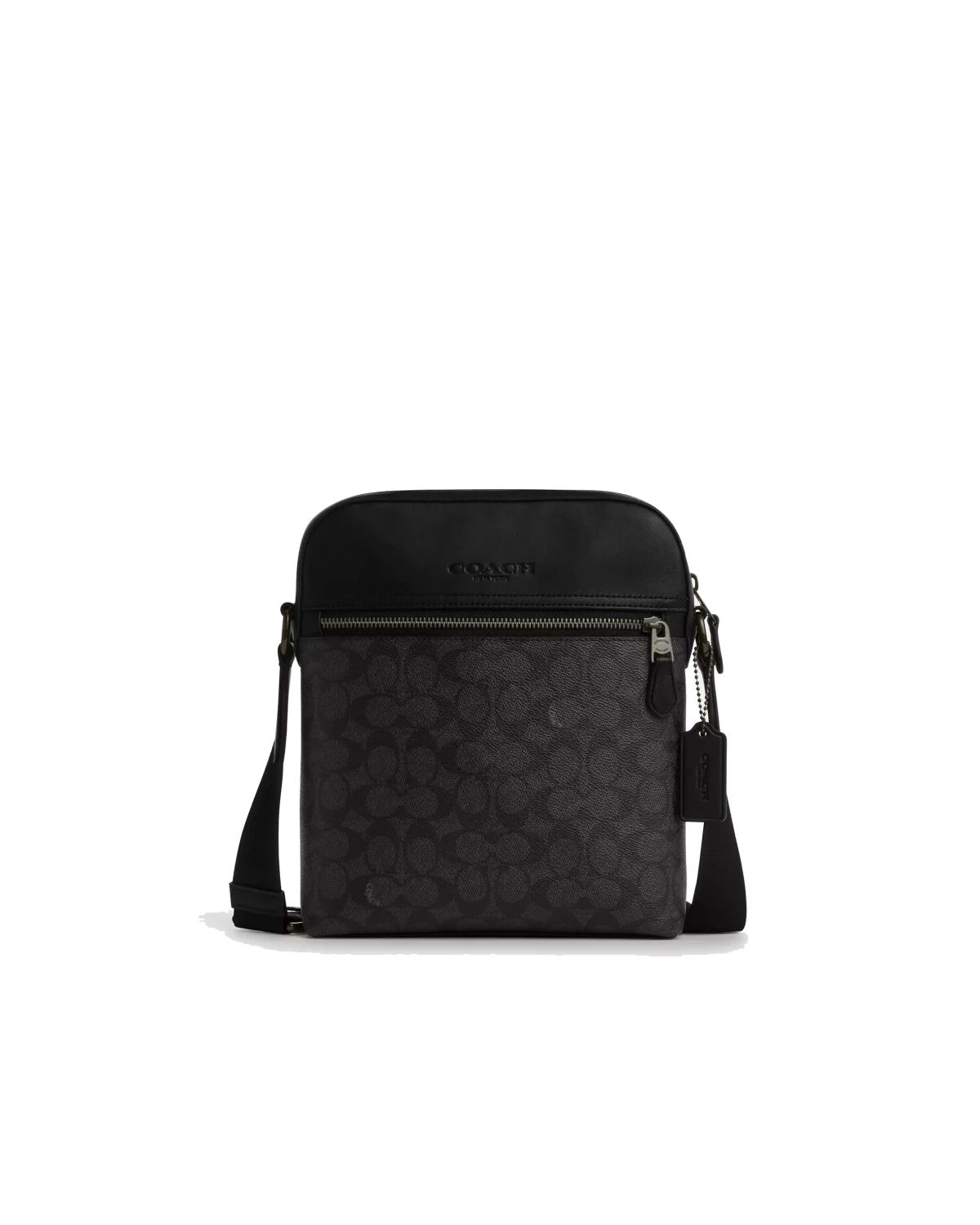 Чоловіча сумка Coach Houston Flight Bag In Signature Canvas