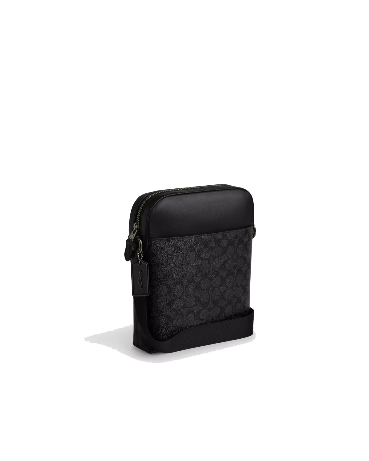 Чоловіча сумка Coach Houston Flight Bag In Signature Canvas — фото 2