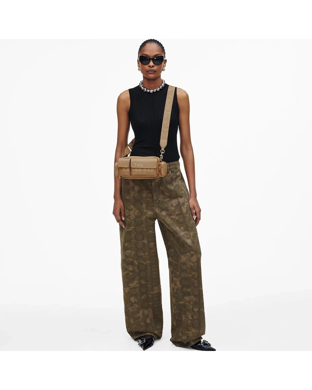 Сумка Marc Jacobs The Leather Cargo Bag Camel — фото 5