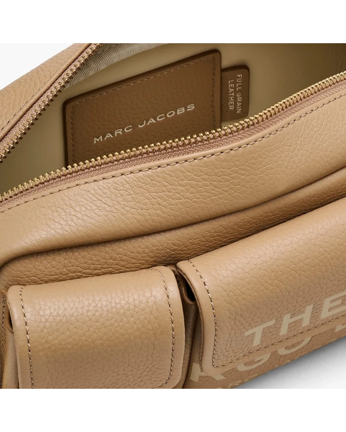Сумка Marc Jacobs The Leather Cargo Bag Camel — фото 4