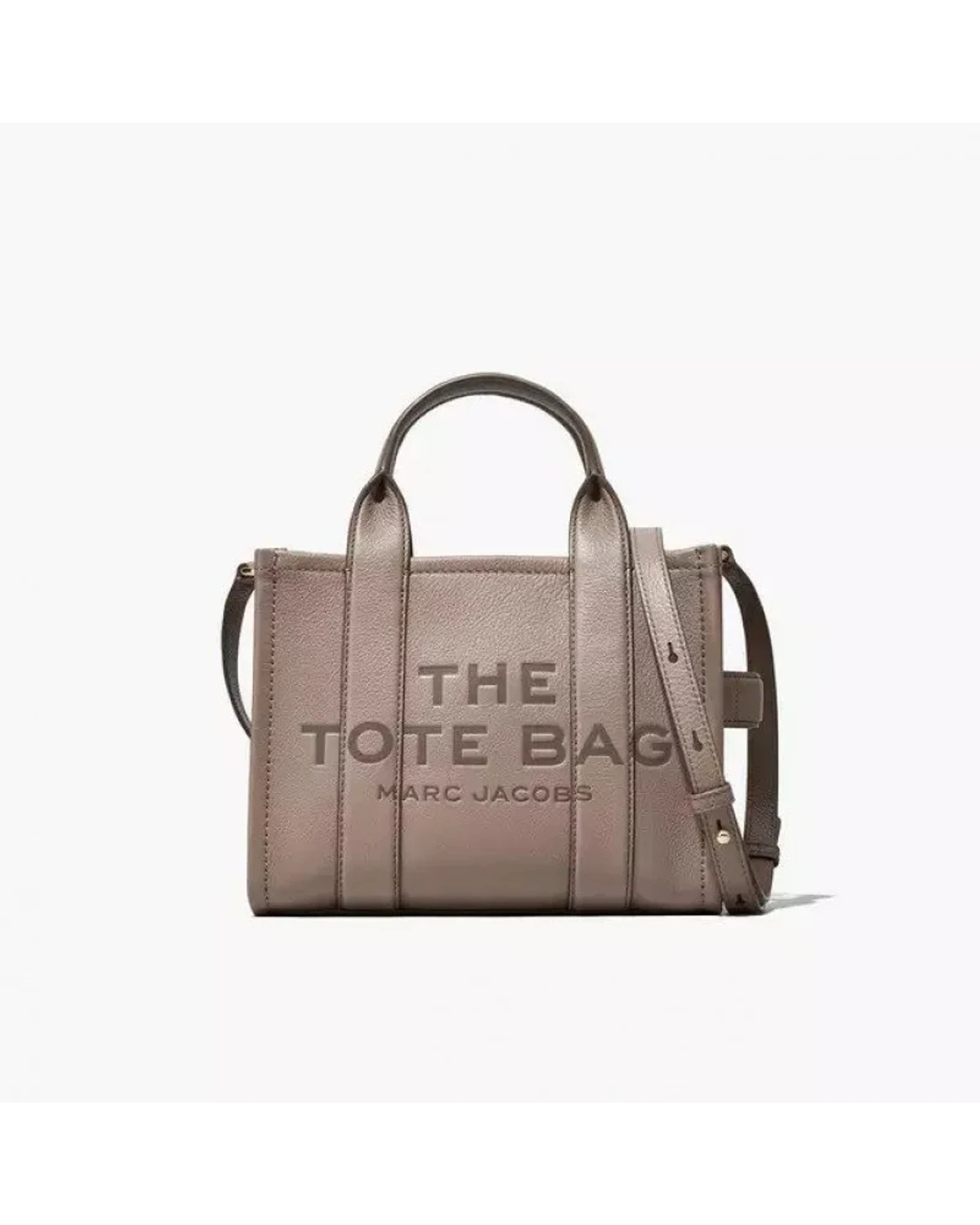 Сумка Marc Jacobs The Leather Small Tote Bag Cement