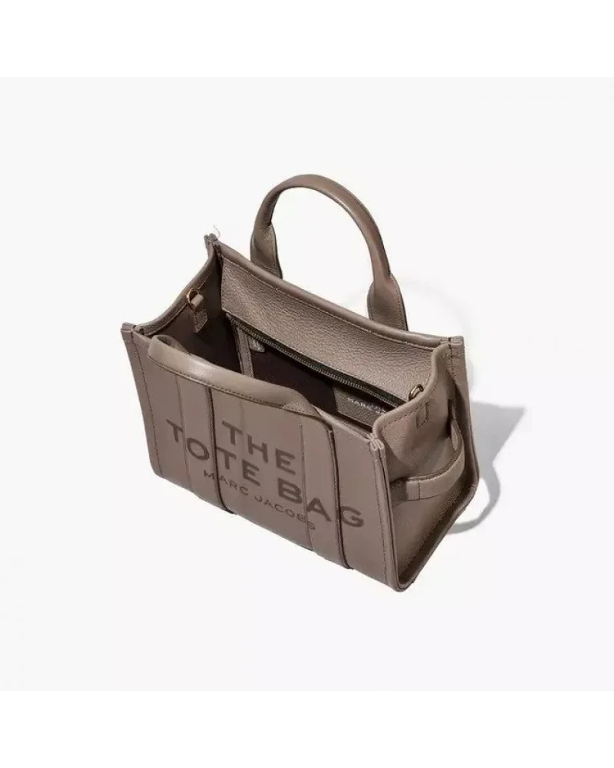 Сумка Marc Jacobs The Leather Small Tote Bag Cement — фото 3