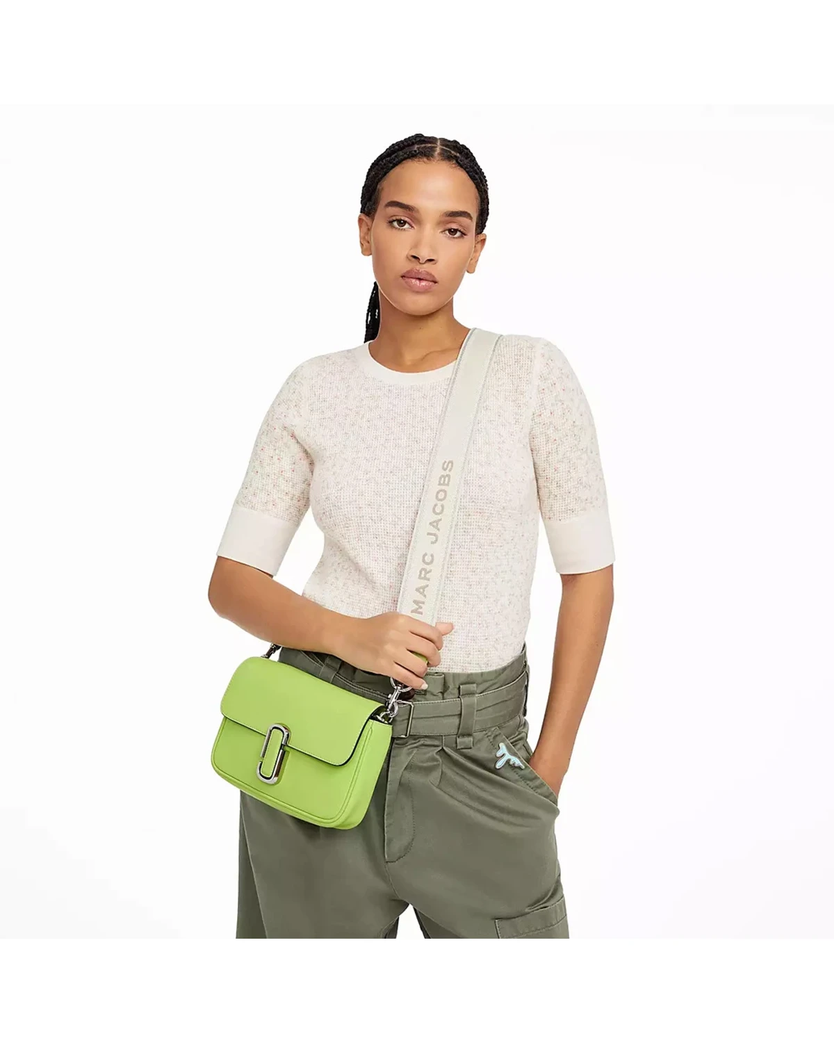 Сумка Marc Jacobs The J Marc Shoulder Bag Green Glow — фото 5